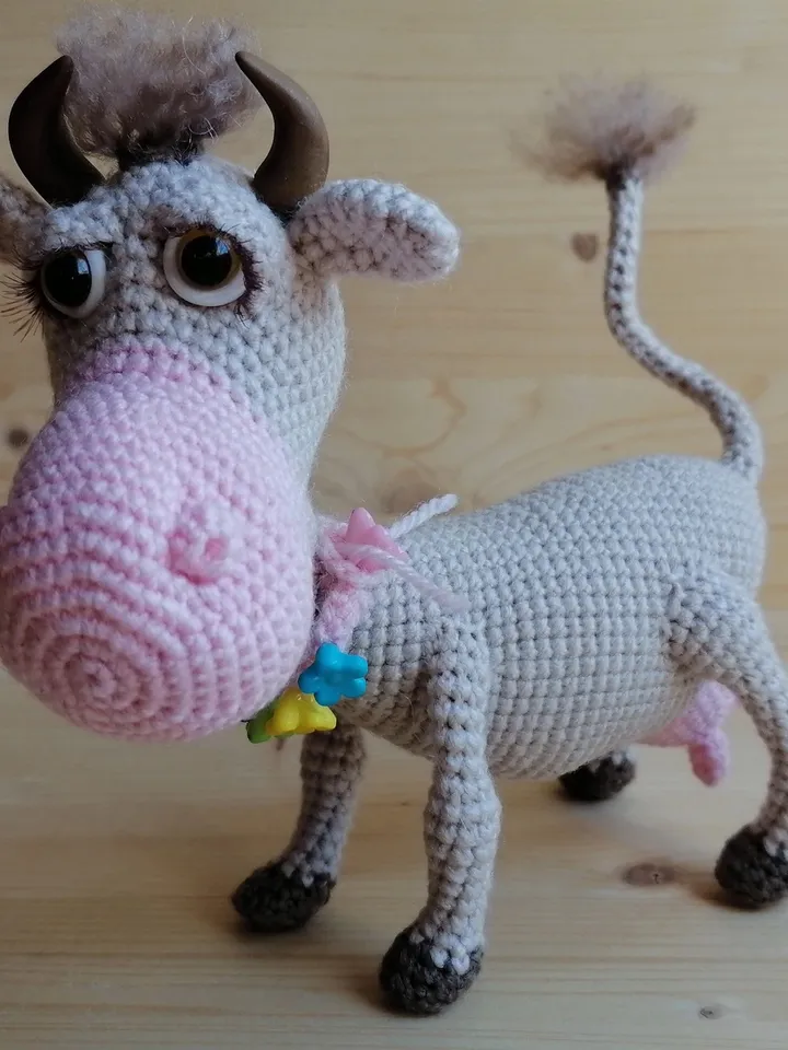 Crochet pattern Cow - digital pattern PDF