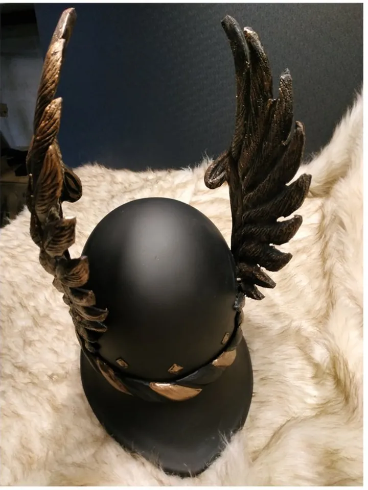 Witcher - inspired - larp armor - Nilfgaardian helmet - nilfgaard helmet - ciri