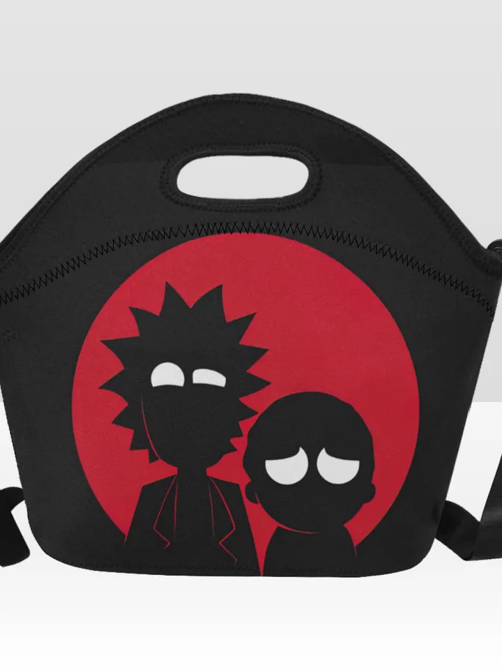 Rick Morty Neoprene Lunch Bag, Lunch Box