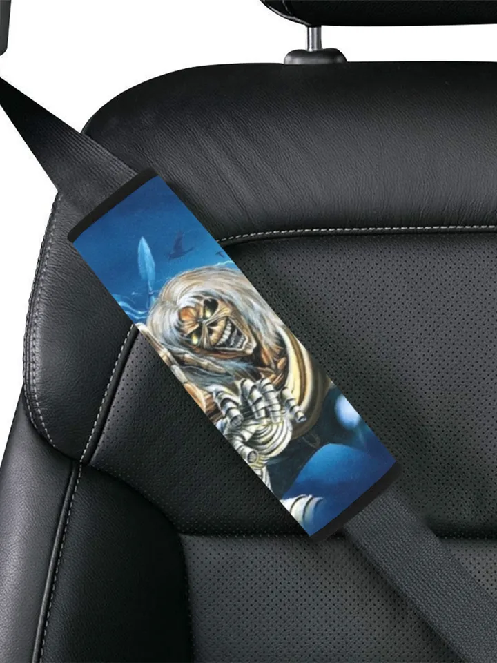 Iron Maiden Car Seat Belt Cover