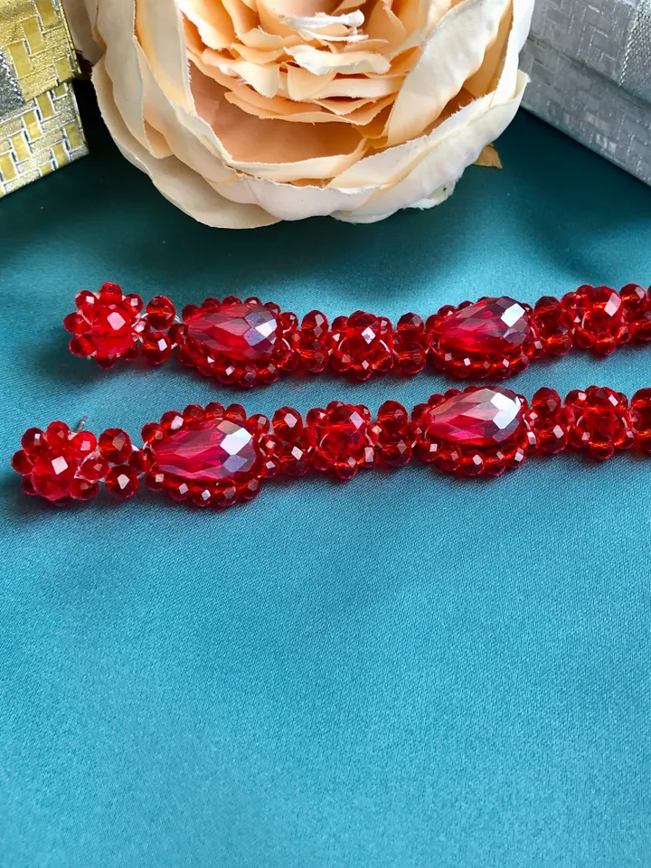 Crystal Drop Earrings
