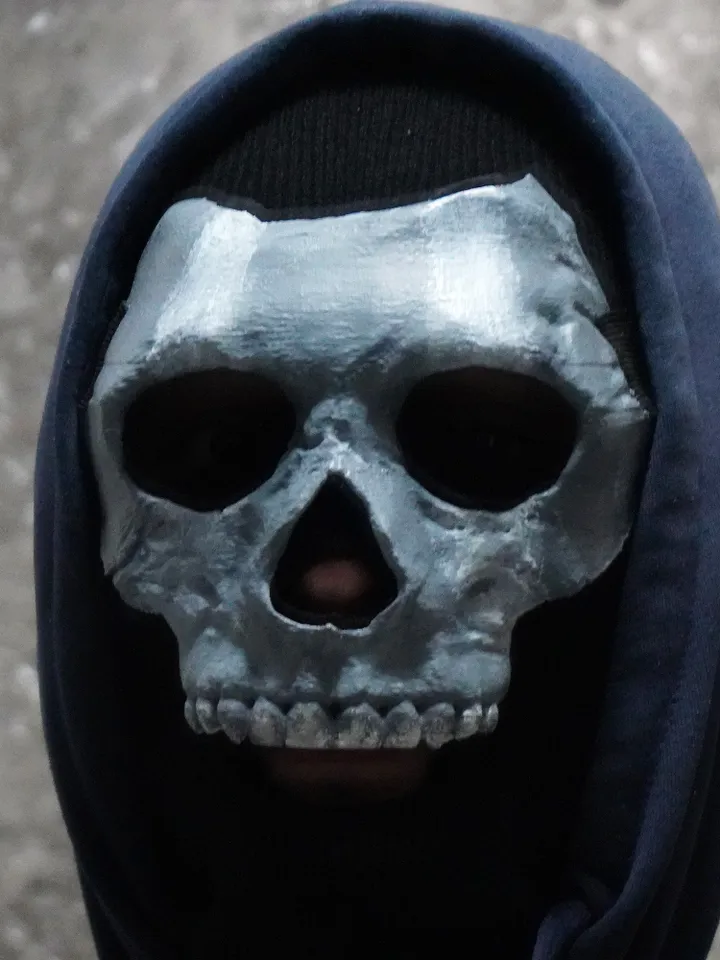 Ghost Skull Ghost Mask from Call Of Duty Modern Warfare Ghost mask