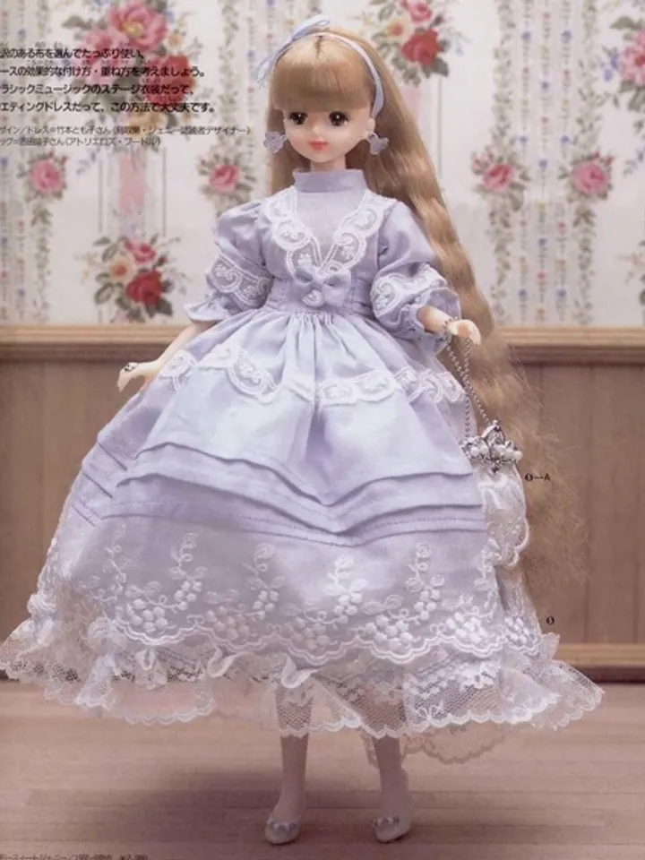 Clothes for Fashionable Dolls Japanese Magazine Sewing Pattern Wardrobe Clothes for Dolls Digital Download PDF