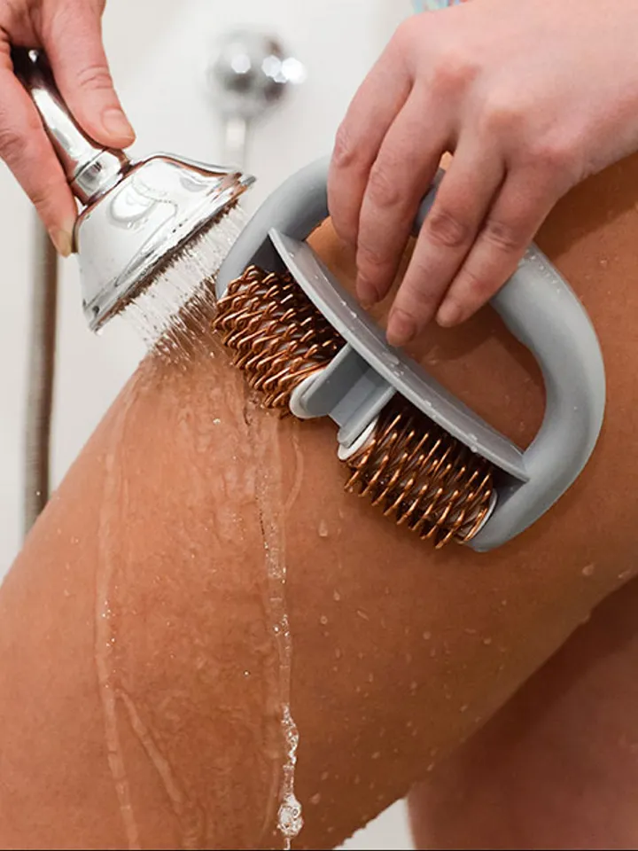 Anti-cellulite body massager redox 30uA, copper