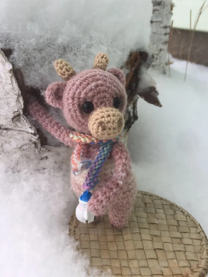 Crochet Pattern Mini bull