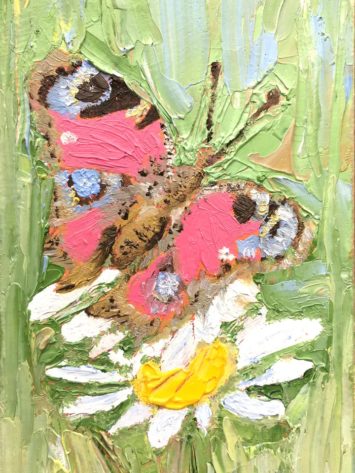 Butterfly Original Artwork by SerjBond