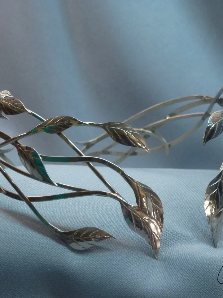 Galadriel crown - LOTR elven tiara - branches and leaves diadem - for elves and fairies