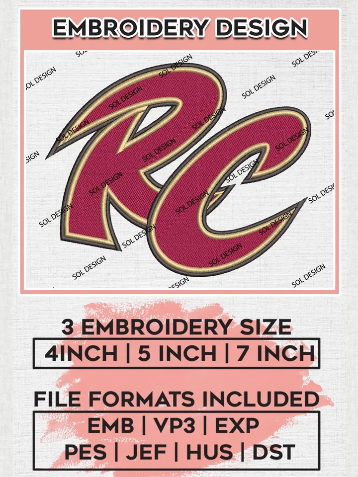 MiLB Sacramento River Cats Embroidery Design Files, MiLB Sacramento River Cats Logo, Minor League Baseball Logo Embroidery Designs, MiLB embroidery designs, Machine embroidery designs, Digital Download