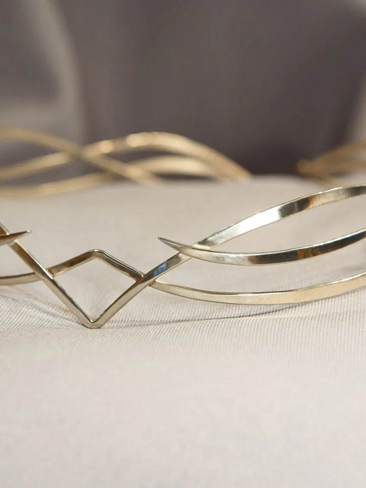 Wedding tiara Bridal Silver Elf Tiara elven Silver circlet Wedding Headpiece silver diadem fairy fantasy wedding Nenring