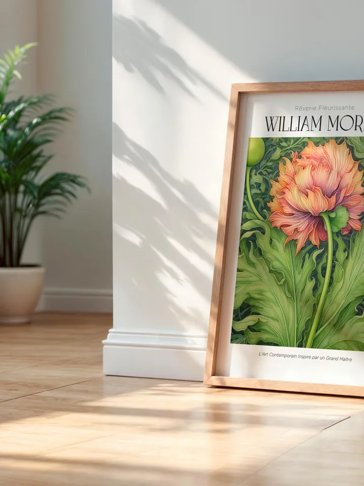 William Morris Wall Art, Vintage Botanical Print, Floral Poster Arts Decor, Digital Download, William Morris Print Digital Download AA6