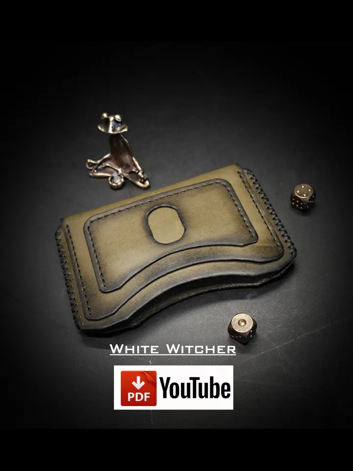 Leather pattern - Passport + auto-document holder.PW12