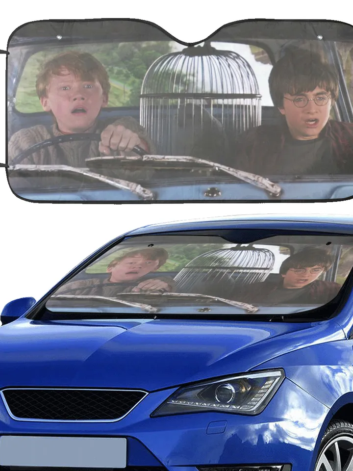 Harry and Ron Car SunShade