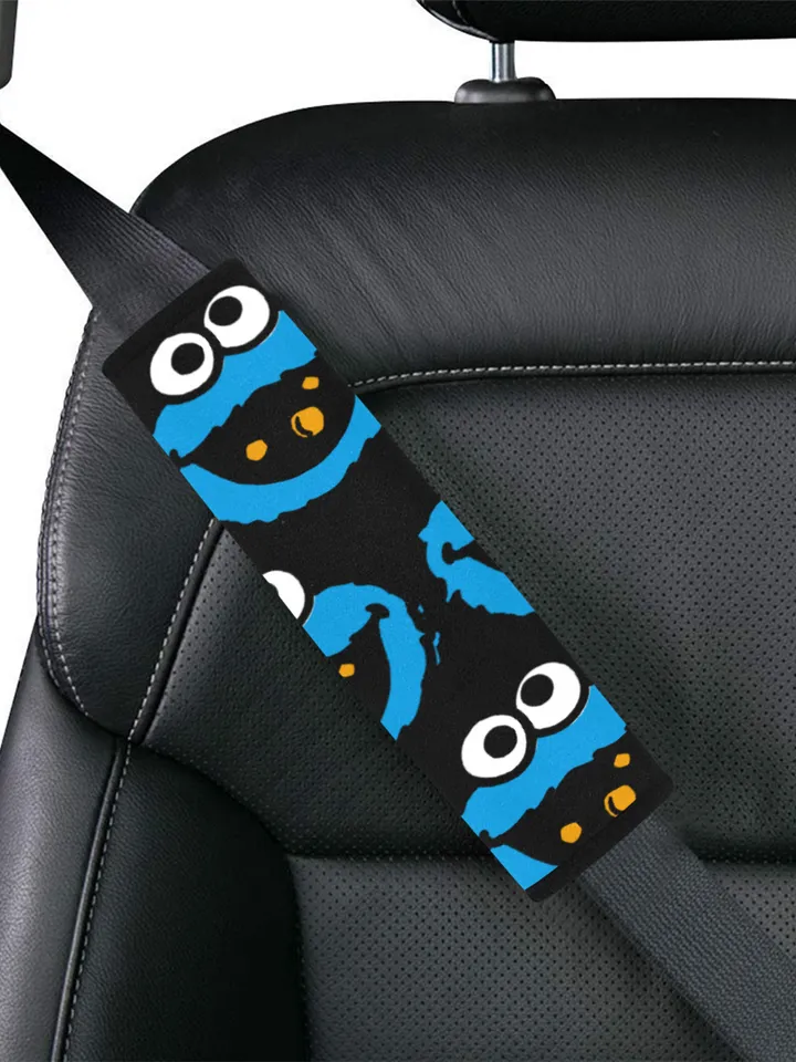 Cookie Monster Car Seat Belt Cover