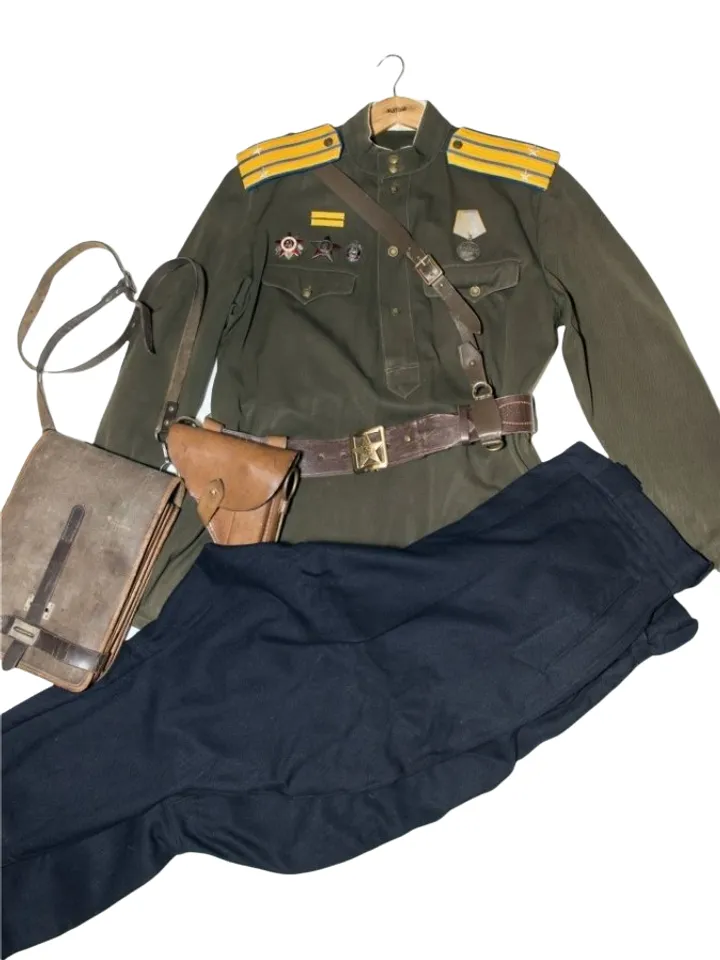 Army Surplus Airsoft Military Surplus Tunic and Halife Nkvd