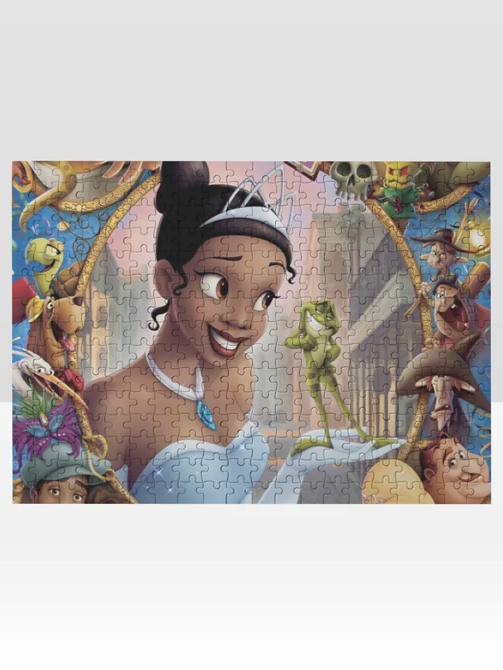 Princess and the Frog Jigsaw Puzzle Wooden