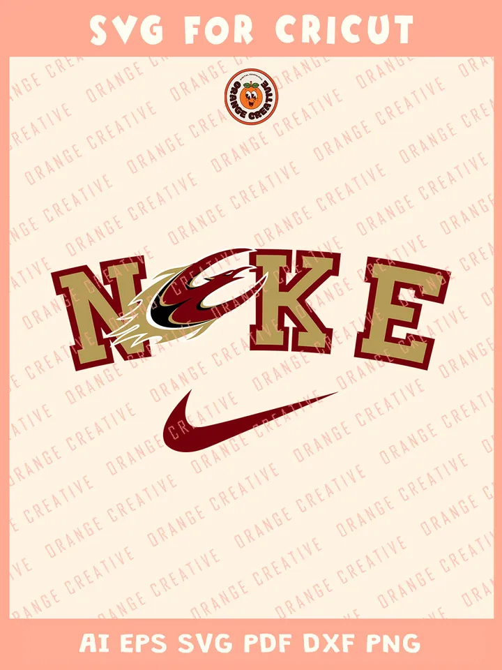 Ni.kee Elon Phoenix Svg, NCAA College Football Team Svg, NCAA Elon Phoenix Team SVG for cricut, NCAA Team Shirt For Fan, Svg Files for Cricut, Png, Dxf, Digital Download
