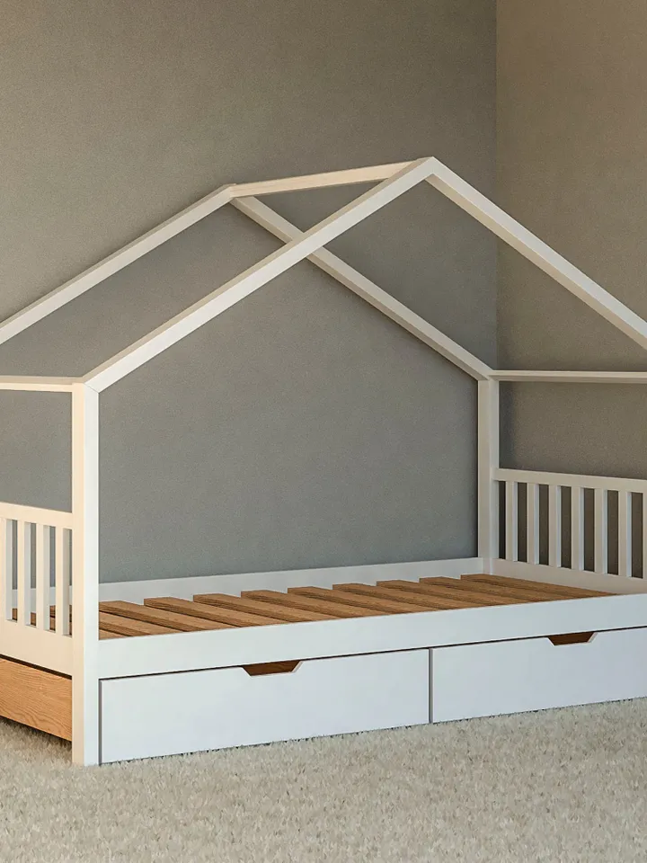 Twin Bed Plan, With Storage, PDF, DIY