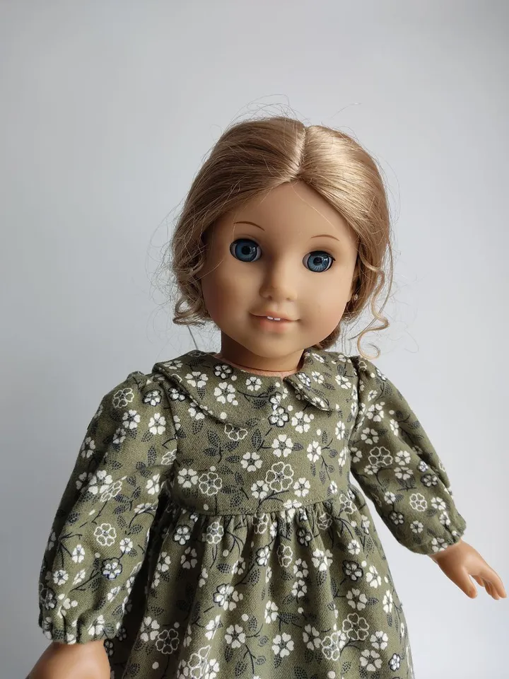 PDF sewing pattern for American Girl dolls.