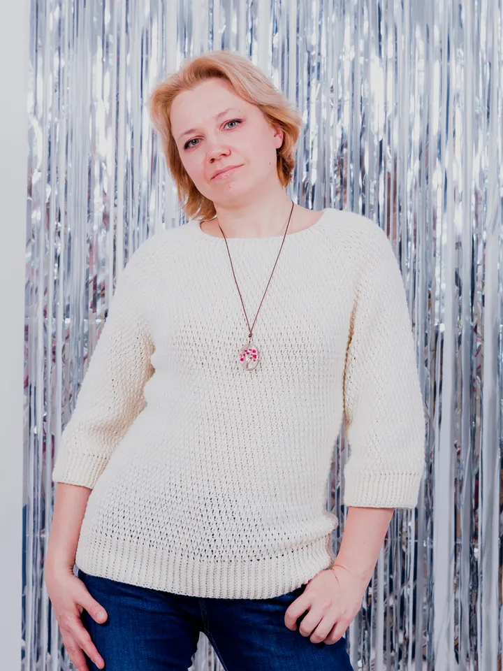 Women's Pullover Pearl Simple Crochet Pattern