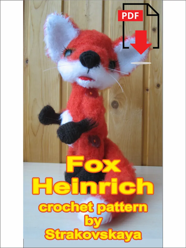 Tutorial: Fox Heinrich Sly crochet pattern*