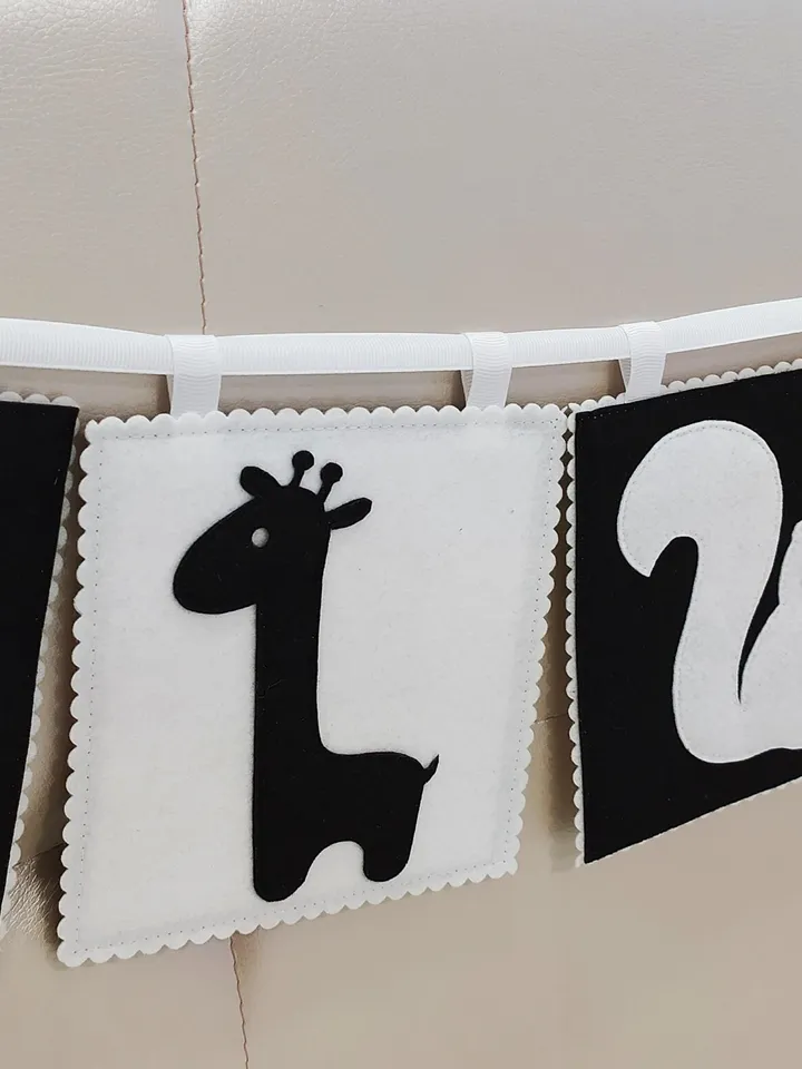 Infant Stimulation Contrasting Pattern, High Contrast quiet book pattern, Black and white felt cards for baby, Montessori newborn pdf