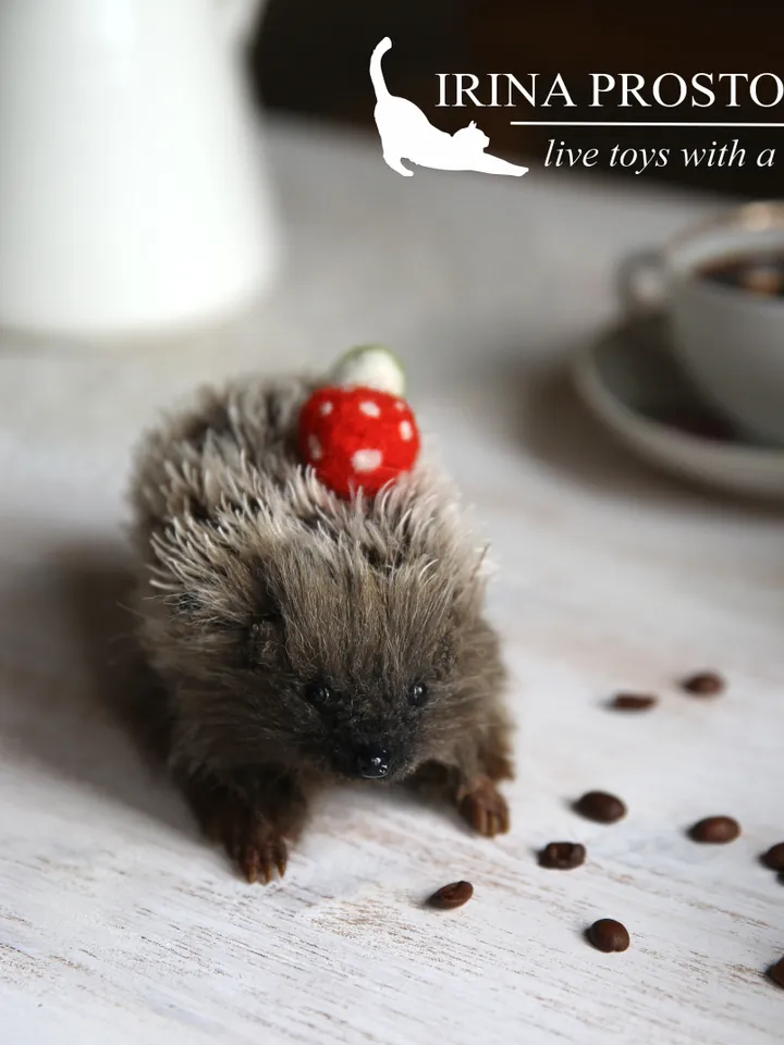 Hedgehog sewing pattern plush toy | instruction how to sew | Stuffed Animal Sewing Tutorial
