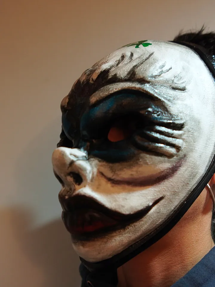 Mask of Clover from the game Payday (mask of Clover Payday 2)