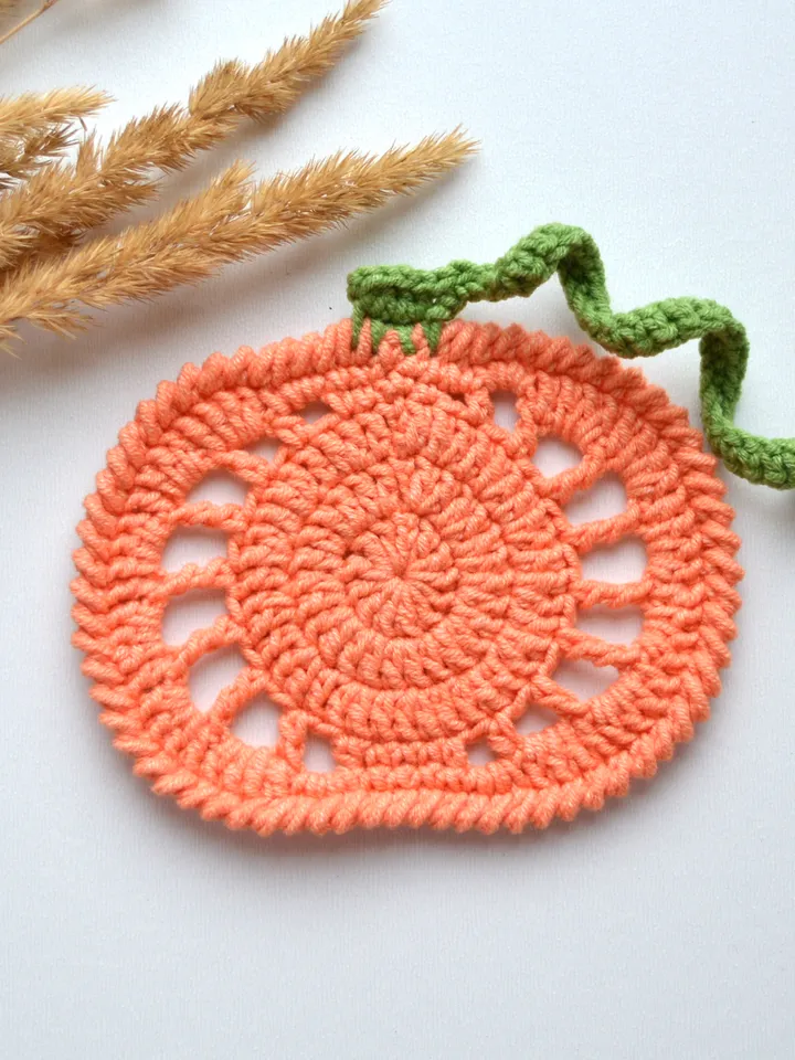 Pumpkin Coasters pattern