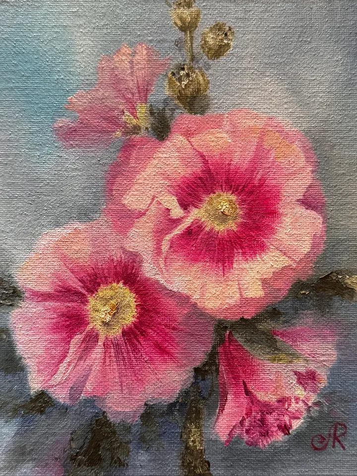 Flowers Original Painting Floral Oil Wall Art
