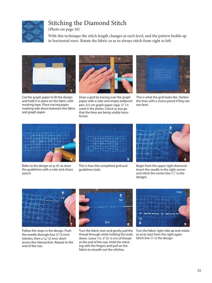 Sashiko for Making & Mending: 15 Simple Japanese Embroidery Projects