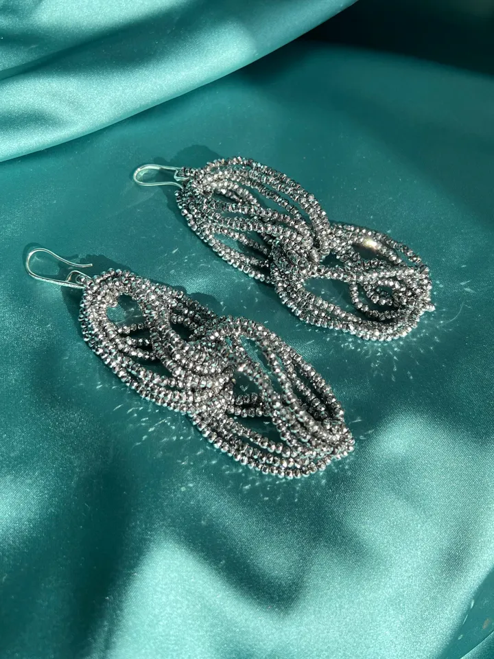 Hematite Vetro Earrings