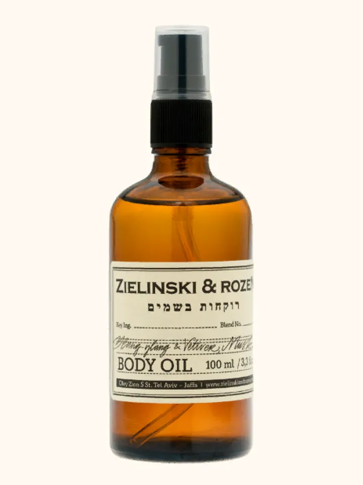 Body oil Ylang-ylang, Vetiver, Musk (100ml/3.38oz) Original Israel