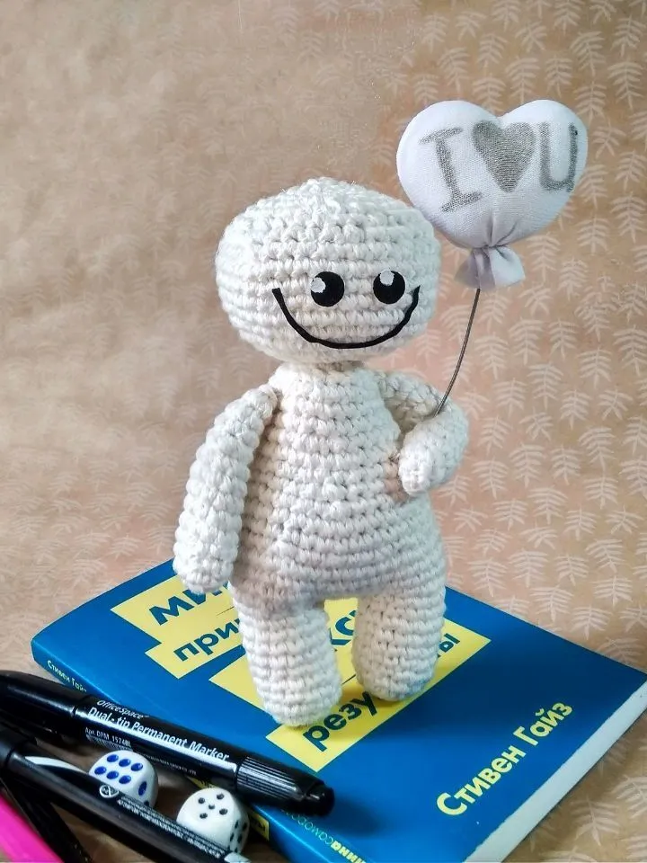 Therapeutic doll, mental health doll for personal resource, joy, expression of emotions, gift for a loved one