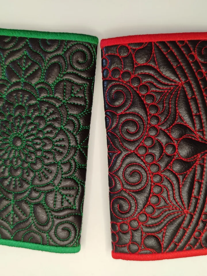 In the Hoop Card case and Passport cover embroidery designs