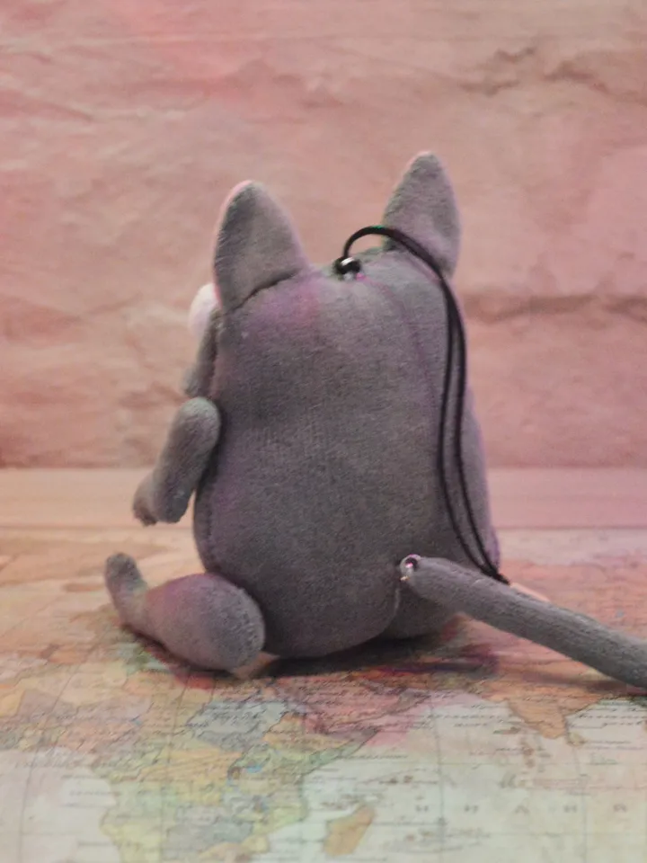 PDF Plush Toy Pattern – Fleece Cat with Fish Softie Tutorial
