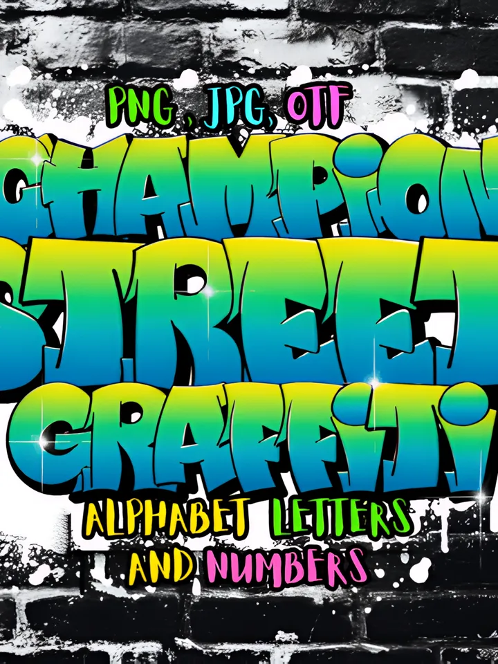 Champion Street Graffiti Font