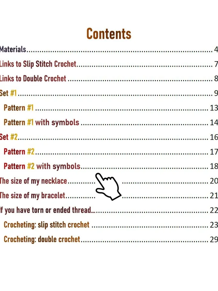 Bead crochet rope patterns for beading «Diagonal strips» necklace and bracelet, bead crocheting, Instant Download, PDF patterns