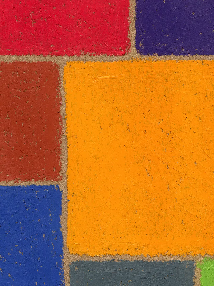 Printable pattern Abstract colored squares, Large poster, Digital file, Home decor, Art print, Color oil pastel painting
