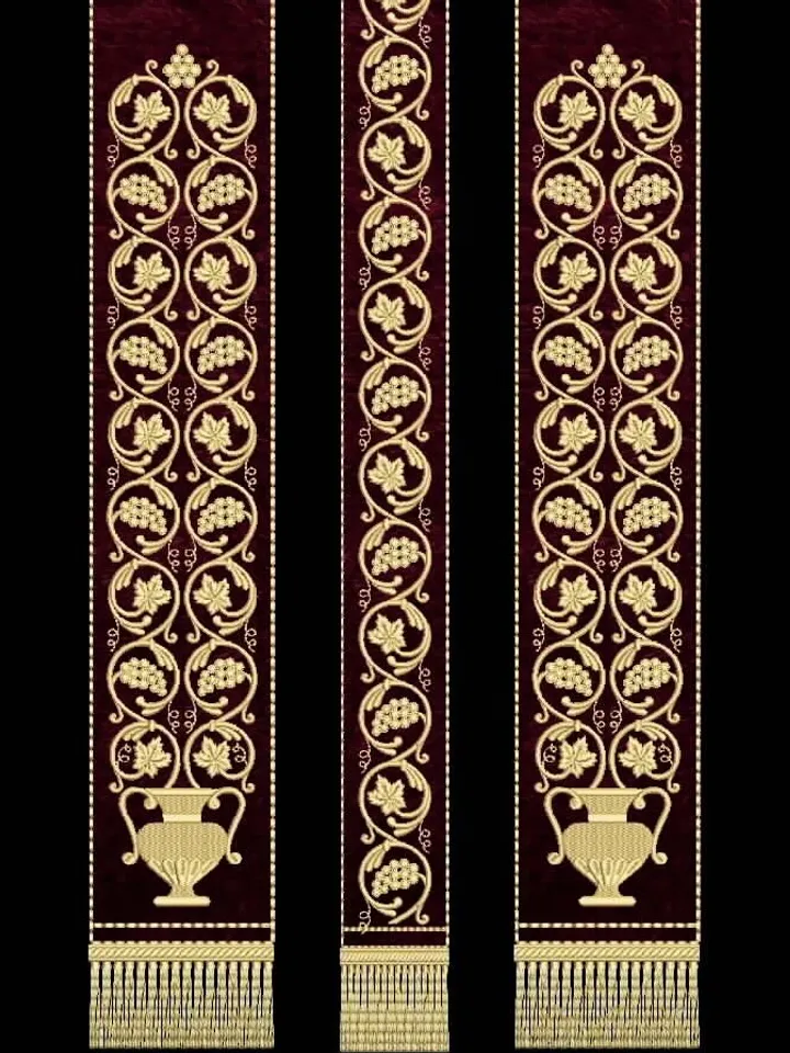 "EMB Endless Grapes" are only working files for machine embroidery.