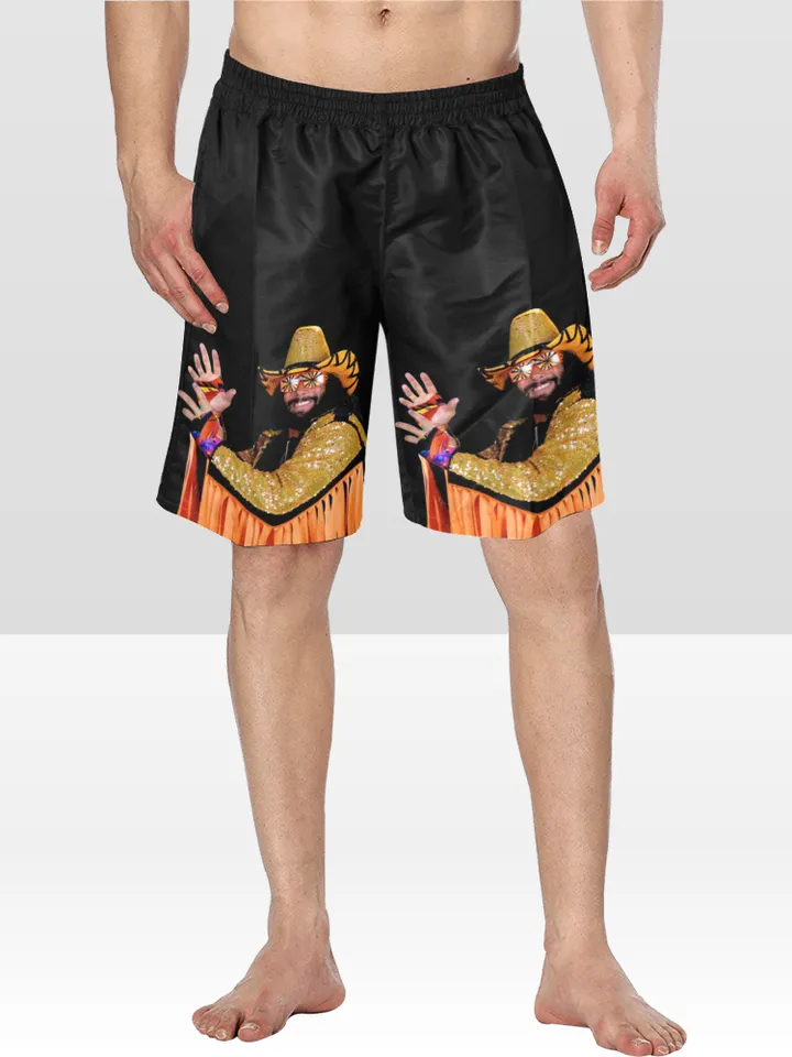 macho man Swim Trunks