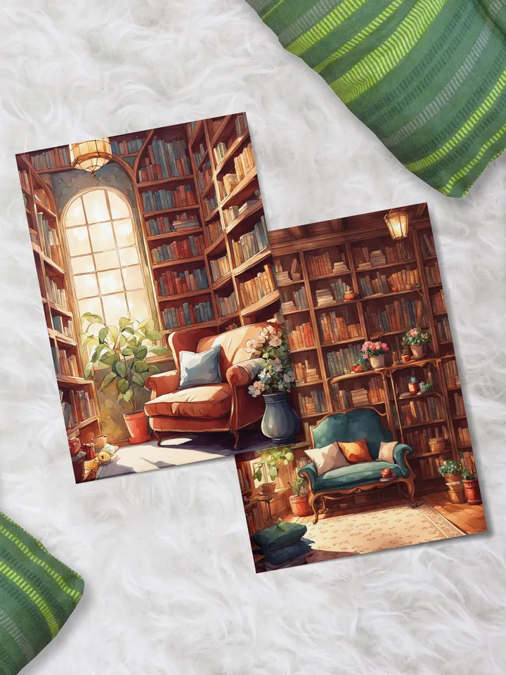 Family Library - Postcards