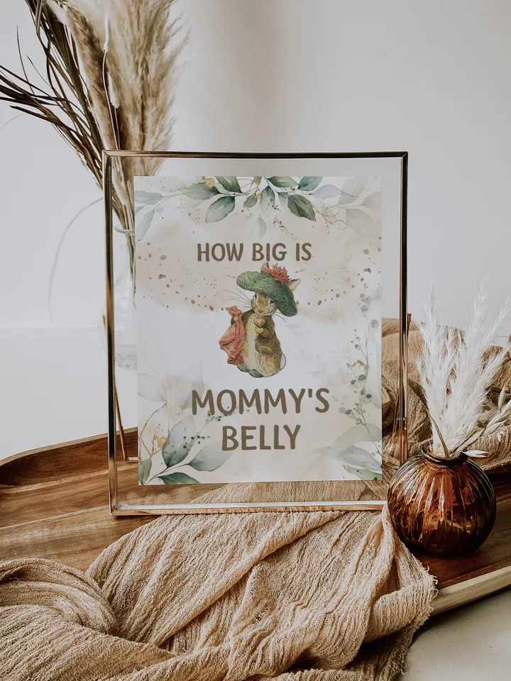 Peter Rabbit Baby Shower Games; Peter Rabbit Inspired; Printable Peter Rabbit Baby Shower Party Games; Peter Rabbit Shower Games; pr2