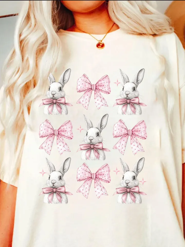 Coquette Bunny png,Easter Png,Easter Vibes Png,Easter Bunny Png,Easter Shirt Design,Happy Easter Png,Easter Sublimation Design