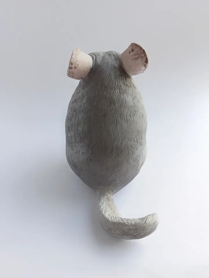 Big Custom chinchilla sculpture