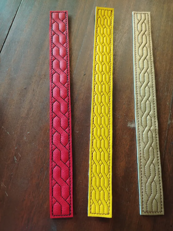 In the hoop wristlet Embroidery designs for hoop 6x10 8x11 8x12 ITH Key Chain Wrist Straps