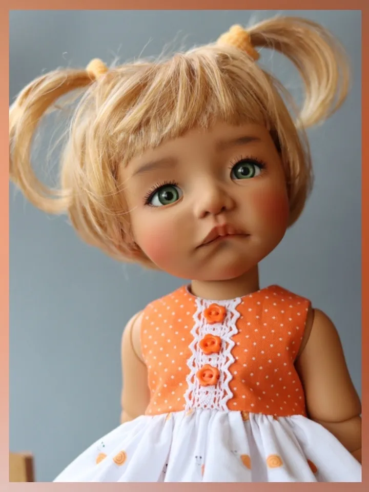 VÊTEMENT PETIT MANTEAU IMPERMEABLE ROSE POUR POUPÉE BJD 35 38 CM MAE Aya Masha Moppets Meadowdolls