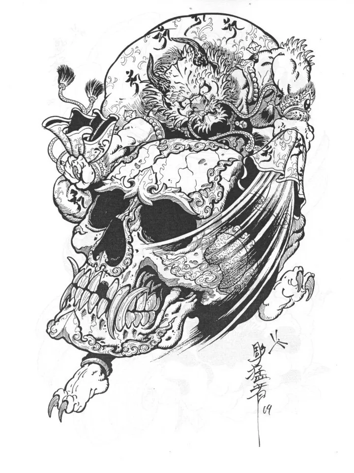 Jack Mosher Tibetan Skulls