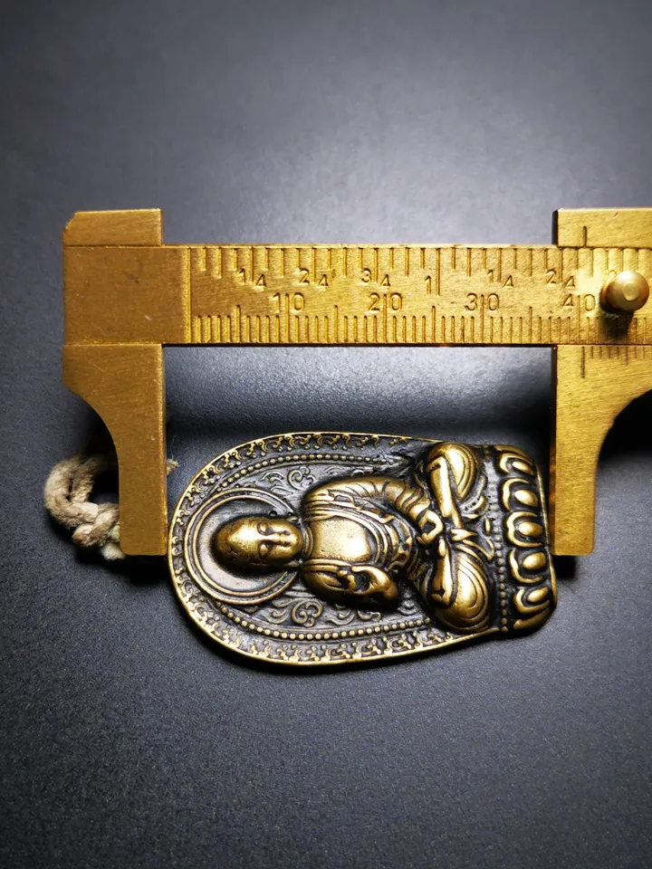 Gandhanra Tibetan Buddhist Amulet,Shakyamuni Pendant,Gautama Buddha Pendant,Made of Brass