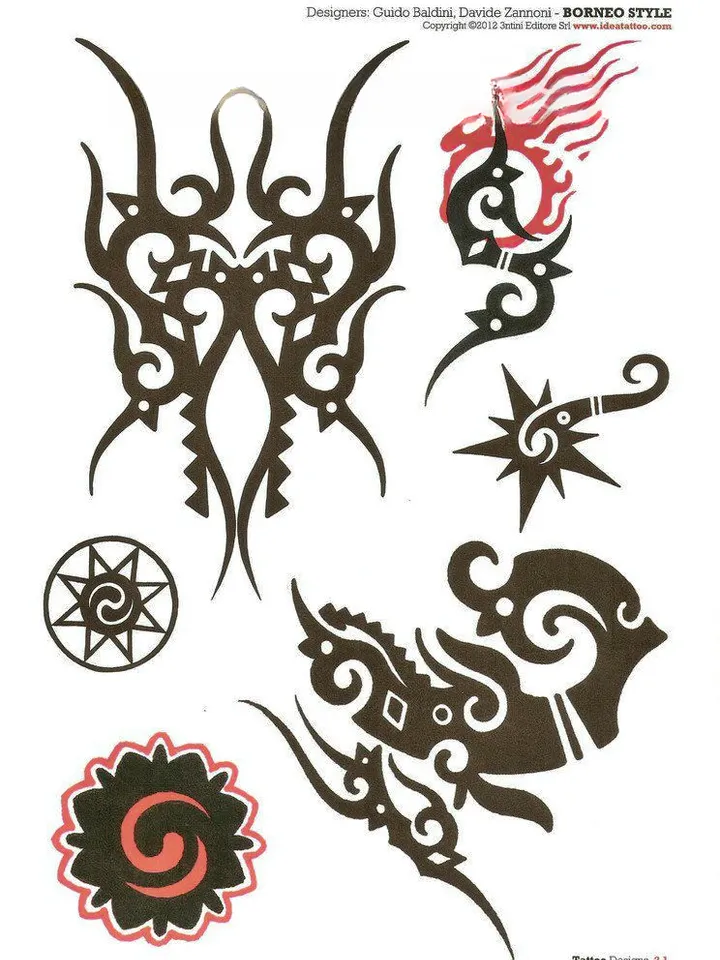 Tribal Maori and Polynesian