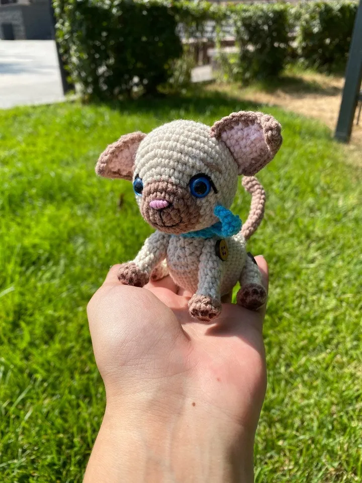 PDF Crochet cat in a carrier bag pattern, Amigurumi cat pattern, crochet kitty, Cute cat, Animal pattern, Amigurumi animal, Crochet animal